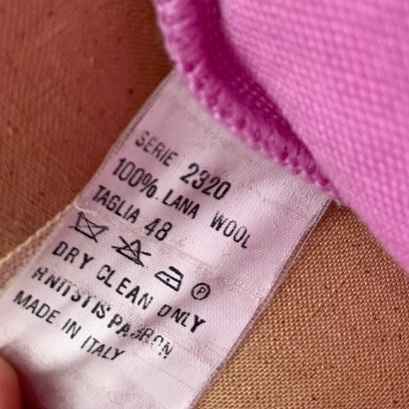 Stizzoli lavender wool dress short sleeve women’s plus 14 - Picture 8 of 11